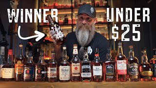 Whats The BEST Whiskey Under 25  We Blind Taste 16 Budget Whiskeys to Find Out [upl. by Natrav306]