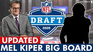 Mel Kiper’s 2025 NFL Draft Big Board UPDATED Top 25 NFL Draft Prospects Led By Travis Hunter [upl. by Yknarf]