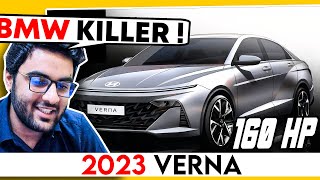 2023 New Hyundai Verna has features of XUV and Power of Skoda   Price and Launch Details [upl. by Andrus]