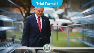 Bob Menendez Fights Back Seeks New Trial After Jury Error in Bribery Case [upl. by Artimid]