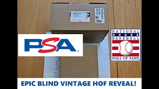 Epic Vintage Baseball HOF Cards PSA Blind Reveal [upl. by Ileray]