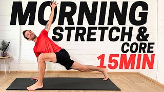 Morning Stretch amp Core Energiser to Wake Up [upl. by Adi]