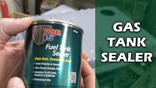 Applying POR15 Fuel Tank Sealer True Spirit  42 [upl. by Gibb654]