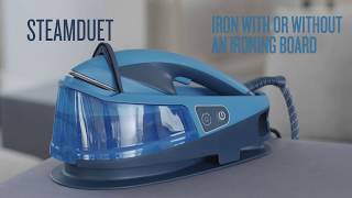 Tefal Steam Duet  How to Iron with OR without Ironing Board [upl. by Tiedeman]