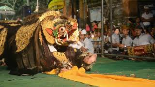 MITOLOGY BARONG DANCE BUDAYA BALI BUDAYA NUSANTARA [upl. by Hamrnand542]