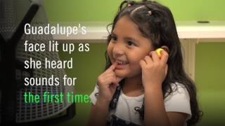 Cochlear Implants at Nemours—A child hears for the first time [upl. by Addiel257]