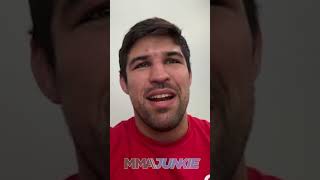 Vicente Luque excited to fight Nick Diaz Hes a guy I always wanted to fight ufc nickdiaz [upl. by Yllom]