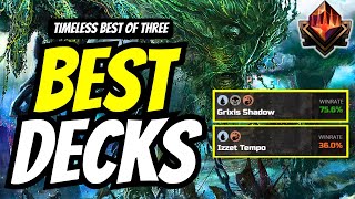 Best Decks MTG Timeless Best of Three Bo3 Decks  MTGA Tier List [upl. by Lewison]