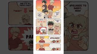 Bakudeku Cuddling P1  My Hero Academia Comic Dub  Muoi Comic [upl. by Orgalim]