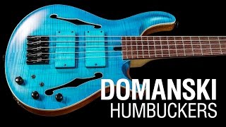 Domanski Humbuckers  Mensinger Joker B 5p medium 32quot scale [upl. by Paulette125]