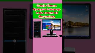 Google Chrome Open your homepage in the current tab Shortcut key [upl. by Ron]