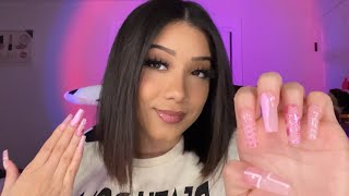 ASMR How I apply my nails 💤💅 [upl. by Sigismond811]