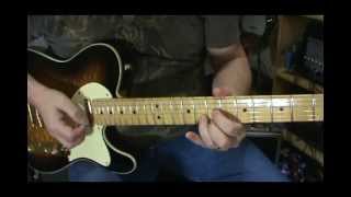 Beginners VERY EASY Country Lead Guitar Lesson With Scott Grove [upl. by Kantos549]