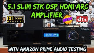 HOW TO ASSEMBLED SLIM STK 51 DSP AMPLIFIER  DOLBY DTS AMPLIFIER [upl. by Yeleen]