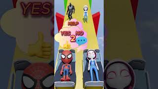 GTA V New Kiss Run Funny Spidey vs Spider Gween Epic Challenge gta [upl. by Nnylrats]