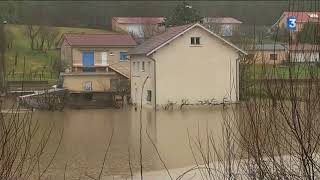 La crue du Célé dans la région de Figeac [upl. by Mariele]