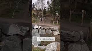 Der neue Double in Winterberg fahrtechnik mtb bikepark downhill shorts reels coaching coach [upl. by Ecniuq]