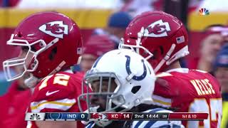 Patrick Mahomes Highlights of 1st Career Playoff Win [upl. by Dickman979]