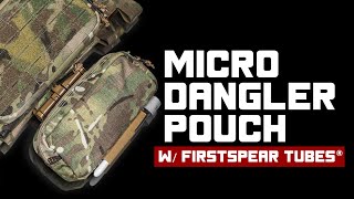 AceTac Gear Micro Dangler Pouch with FirstSpear Tubes System [upl. by Notsuh]