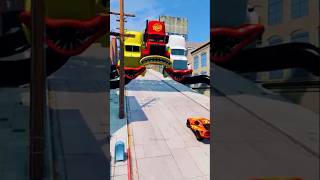 Escape From Lightning McQueen Cyborg Spider 2  McQueen 🆚 McQueen mcqueen cyborg spider [upl. by Rust]