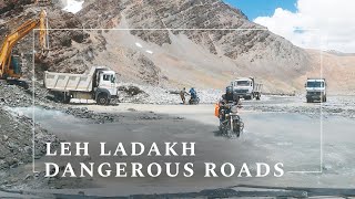 Leh Ladakh Ep02 Keylong to leh  Road to Leh Ladakh 2021  roads conditions prepare for this [upl. by Ahsem]