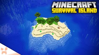 Minecraft 100 Days 1 Island 1 [upl. by Edroi]