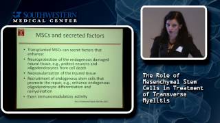 The Role of Mesenchymal Stem Cells in treatment of Transverse Myelitis [upl. by Nilya]