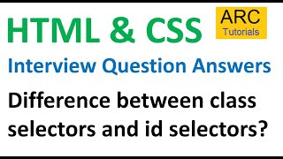 HTML CSS Interview Questions and Answers  7  html css interview questions freshers [upl. by Ellevart655]