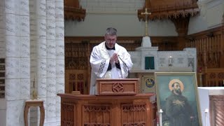 Transitus Service with Bishop Ruggieri  Basilica [upl. by Anitnatsnok]