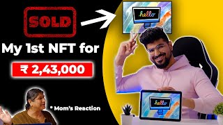 How To Sell NFT Online  Best Tutorial for Beginners  Moms Reaction on NFT  Sahil Gera [upl. by Jerusalem]