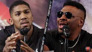 THE BACK amp FORTH ANTHONY JOSHUA VS JARRELL MILLER NEW YORK PRESS CONFERENCE FROM MSG [upl. by Annoled863]