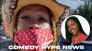 Maia Campbell Spotted Begging For Money In Streets Of Atlanta  CH News Show [upl. by Asilam]