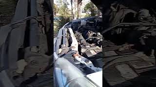 2004 Ford Escape alternator removal [upl. by Nauqad]