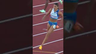 Team USA STUNS claims 4x100 Worlds Title 🔥 [upl. by Ardle]