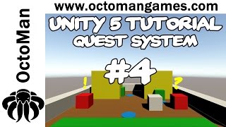 Unity 5 Tutorial Quest System 4  User Interface  Quest Panel [upl. by Thesda]