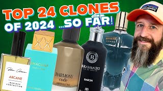 TOP 24 CLONE FRAGRANCES OF 2024 …So Far  Best Middle Eastern Dupe Cologne of the Year [upl. by Hanshaw]