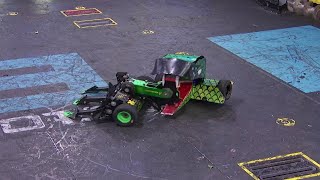 Battlebots Golden Bolt Finale  Endgame vs Sawblaze [upl. by Telimay]