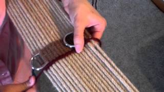 How to Make a Mohair Cinch center diamond part 1 [upl. by Mable855]