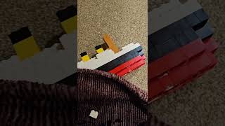 titanic lego movie remastered titanic lego history sinking [upl. by Ehtylb]