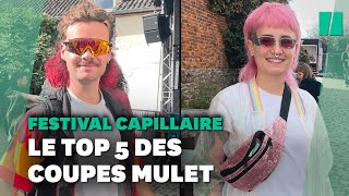 Au festival de la coupe mulet en Belgique il y en avait pour tous les goûts [upl. by Cottle]