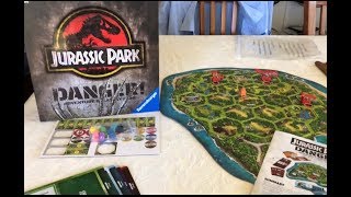 Jurassic Park Danger Board game [upl. by Swanson]