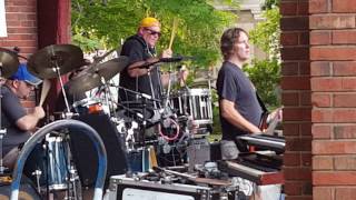 The Shots Band and Bergen County Pipe Band in Rutherford NJ [upl. by Markiv]