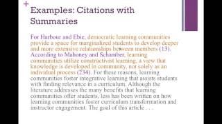 MLA InText Citation Rules [upl. by Nolahc327]