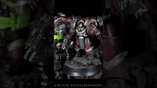 Cataphractii Terminators Word Bearers warhammer miniatures horusheresy [upl. by Ardiek463]