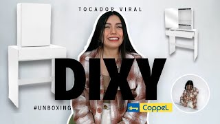 COMPRÉ EL TOCADOR VIRAL DIXY DE TIK TOK  COOPEL  Fanny Mis unboxing tutorial viral [upl. by Elsa]