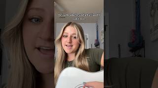 Man on the Moon  Megan Moroney Cover acousticcover cover meganmoroney countrymusic singing [upl. by Anitsyrc]