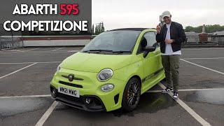 Another NEW Car ABARTH 595 COMPETIZIONE 2022 Exhaust Sound Launch Tunnel Run [upl. by Aicenek]