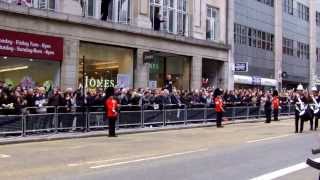 Baroness Margaret Thatchers Funeral Procession MMXIII [upl. by Surdna]