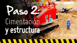 Proceso Constructivo aprenda sobre el proceso de cimentación y estructura  Constructor [upl. by Acinok980]