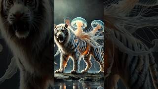 Hybrid Animals 🧬 Amazing creatures 🤯 hybrid animals fusion tiger shorts [upl. by Ahseinod]